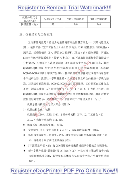 萬(wàn)濠影像儀使用說明書